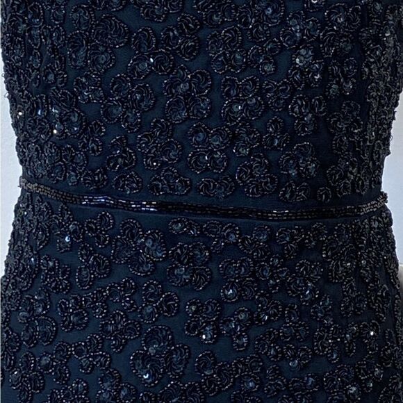 Mac Duggal Floral Beaded Sheath Dress size 2 - Picture 8 of 12
